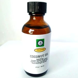Organic Coconut Oil, Refined, Cold Pressed For All Skin and Hair Types.